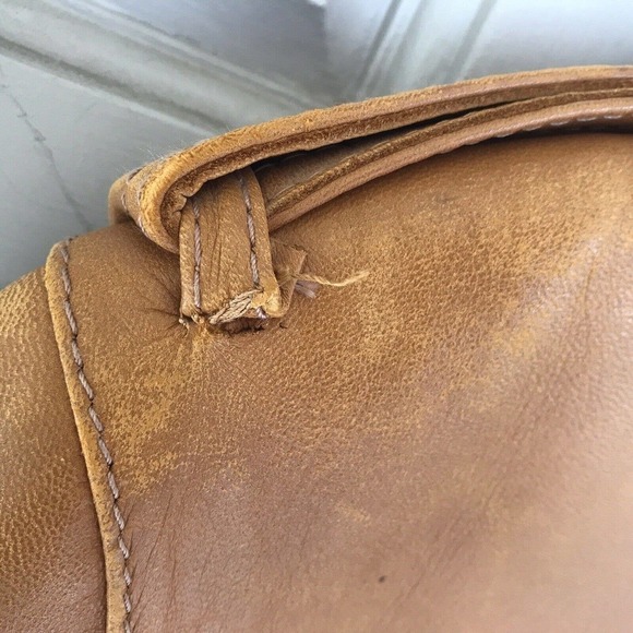 Stanley BlackerSzXL Designed Leather Coat Belt Made In Spain Double Breasted - Picture 6 of 14